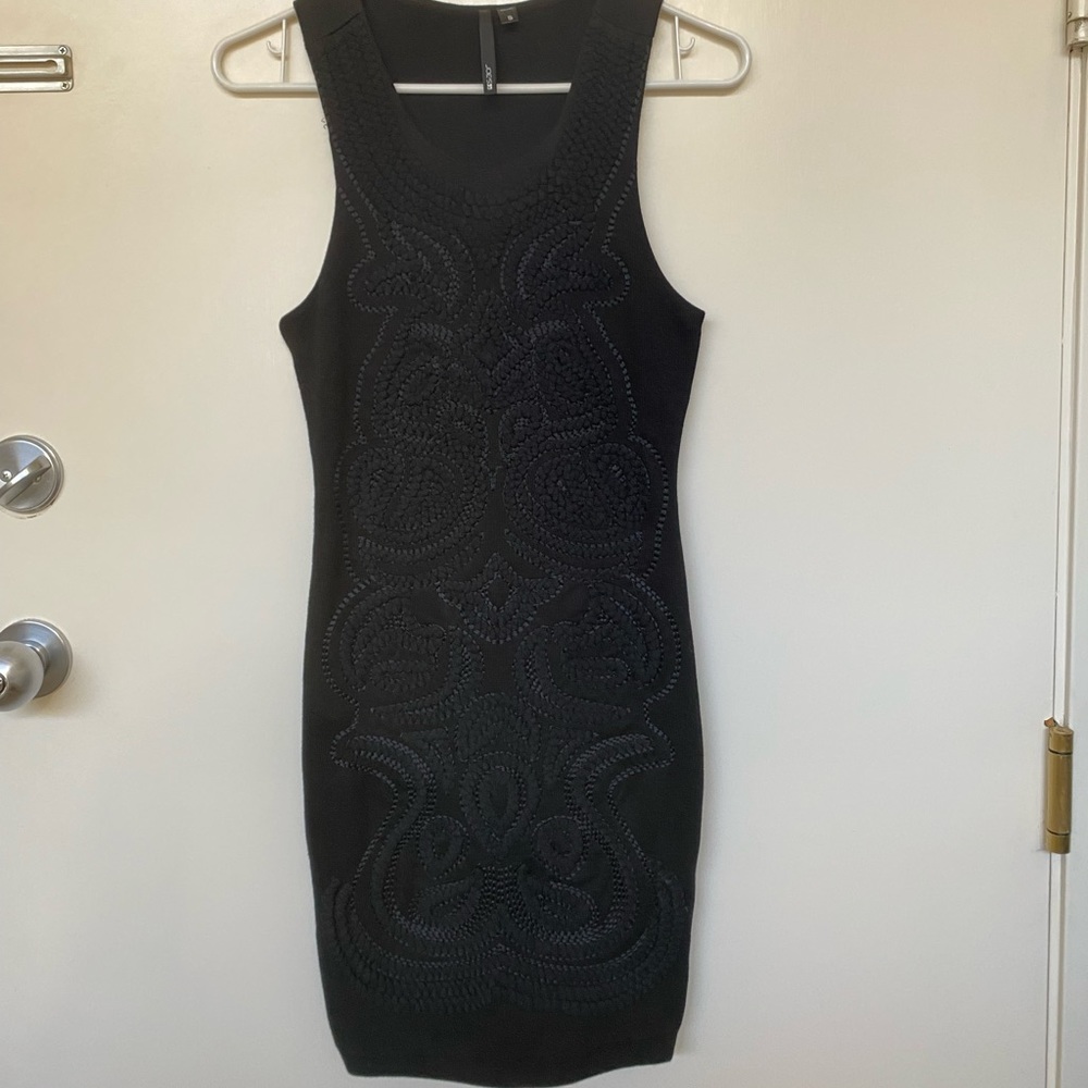Joe’s black sleeveless dress